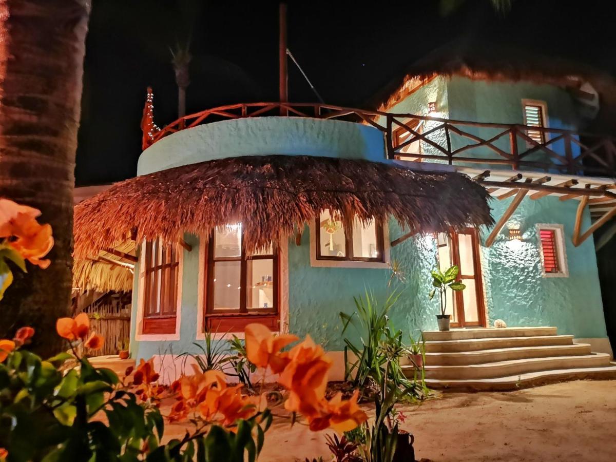 Casa Cacahuate Holbox-Casa Entera Con Jardin-Whole House With Garden Villa Dış mekan fotoğraf