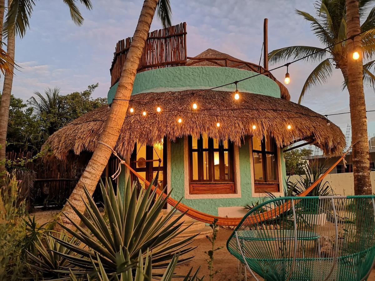 Casa Cacahuate Holbox-Casa Entera Con Jardin-Whole House With Garden Villa Dış mekan fotoğraf