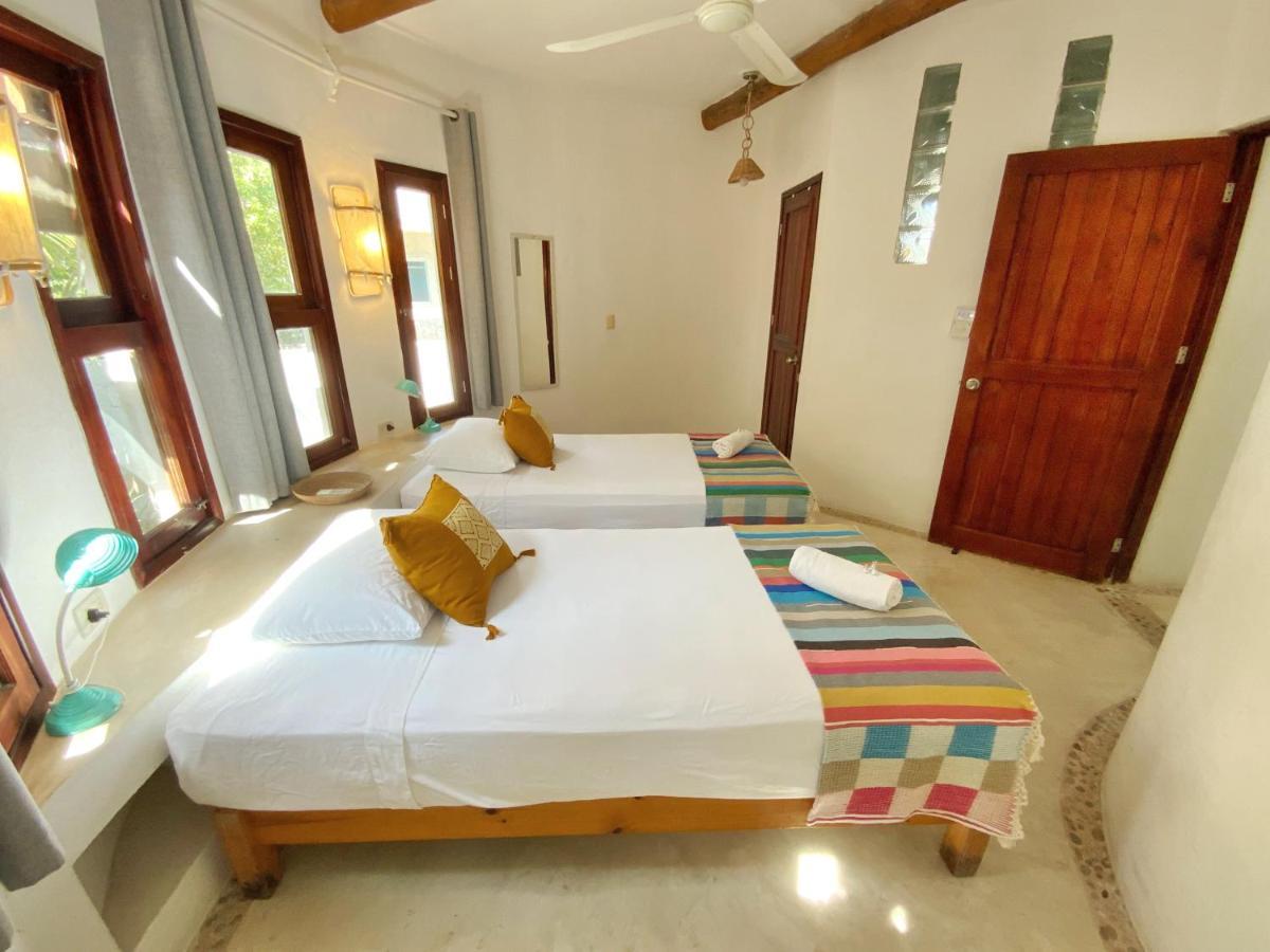 Casa Cacahuate Holbox-Casa Entera Con Jardin-Whole House With Garden Villa Dış mekan fotoğraf