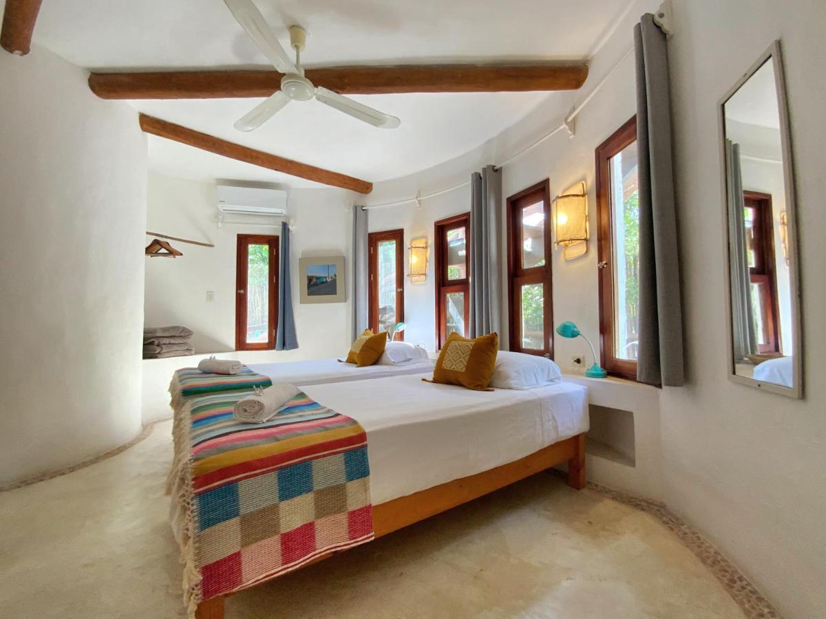 Casa Cacahuate Holbox-Casa Entera Con Jardin-Whole House With Garden Villa Dış mekan fotoğraf